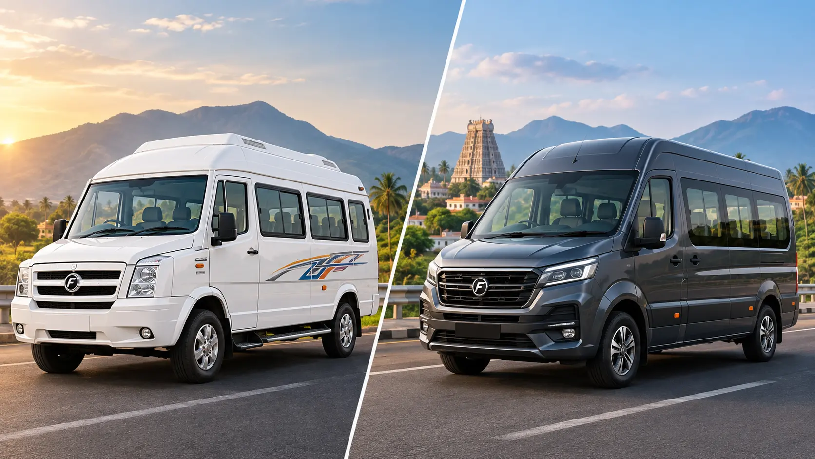 Tempo Traveller vs Force Urbania: Which Group Vehicle Is Right for Your Tirupur Trip?